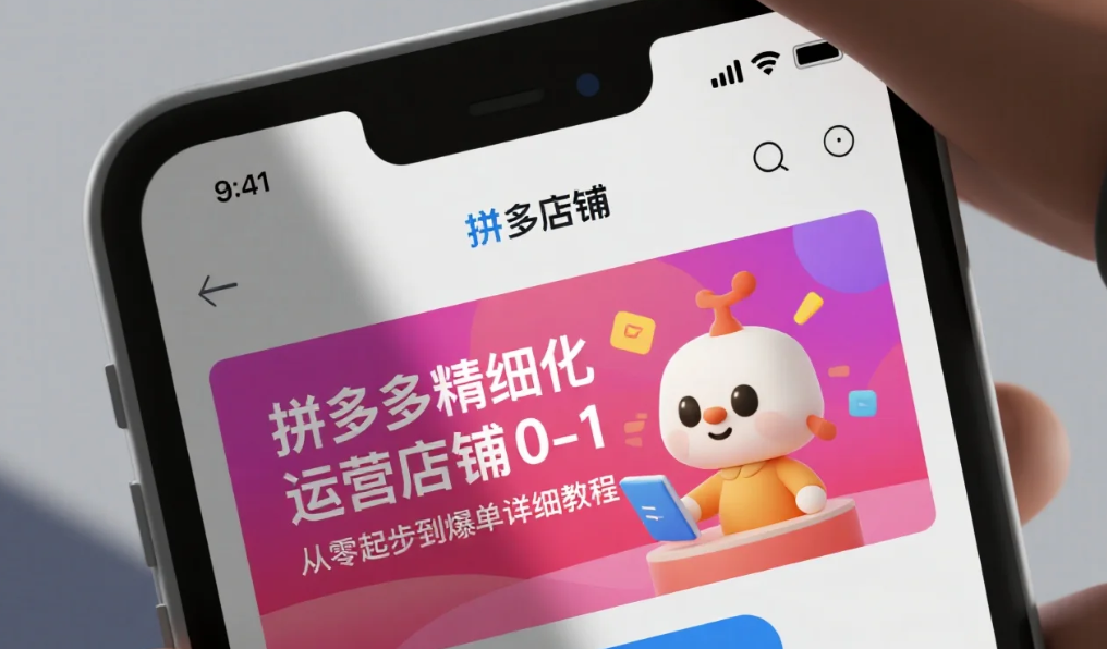 【教程】拼多多精细化运营店铺0-1,从零起步到爆单详细教程 【教程】拼多多精细化运营店铺0-1,从零起步到爆单详细教程