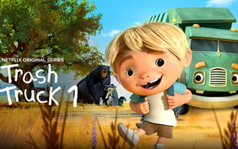 《小汉克和垃圾车 Trash Truck》，少儿英语启蒙动画中英双语版 mp4[14.6GB]