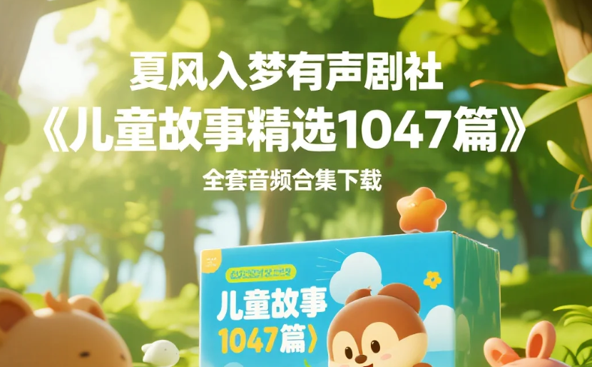 夏风入梦有声剧社《儿童故事精选1047篇》,全套音频合集下载 mp3 夏风入梦有声剧社《儿童故事精选1047篇》,全套音频合集下载 mp3