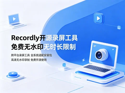 录屏神器 Recordly 全平台安装包合集【863.2MB】 录屏神器 Recordly 全平台安装包合集【863.2MB】