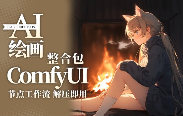 2026年最新秋叶ComfyUI-v9.5保姆级教程 SD模型+插件+提示词【223G】 2026年最新秋叶ComfyUI-v9.5保姆级教程 SD模型+插件+提示词【223G】