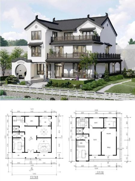《1400多套农村自建房 别墅图纸》 建一套自己理想中的房子 pdf [8.8GB]