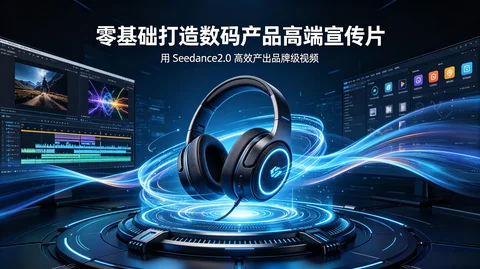 AI 产品动画实战课:耳机类数码宣传片高效产出全流程【97.3MB】 AI 产品动画实战课:耳机类数码宣传片高效产出全流程【97.3MB】