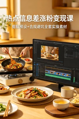 短视频热点流量放大教程:账号初始化、批量做视频、违规规避全流程教学【2.1GB】 短视频热点流量放大教程:账号初始化、批量做视频、违规规避全流程教学【2.1GB】