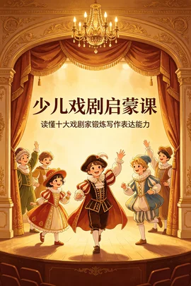 少儿戏剧思维课:名家故事+写作沟通实战全案【782M】 少儿戏剧思维课:名家故事+写作沟通实战全案【782M】