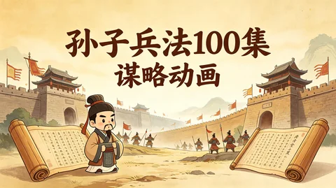 国学启蒙动画:孙子兵法100集历史故事动画【1.8G】 国学启蒙动画:孙子兵法100集历史故事动画【1.8G】