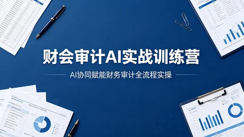财会审计智能 AI 数字化转型实战落地教学包【2GB】 财会审计智能 AI 数字化转型实战落地教学包【2GB】