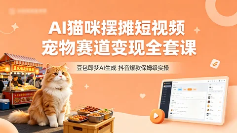 抖音1.1亿播放公式:萌宠拟人带货闭环+全流程SOP【84.8M】 抖音1.1亿播放公式:萌宠拟人带货闭环+全流程SOP【84.8M】