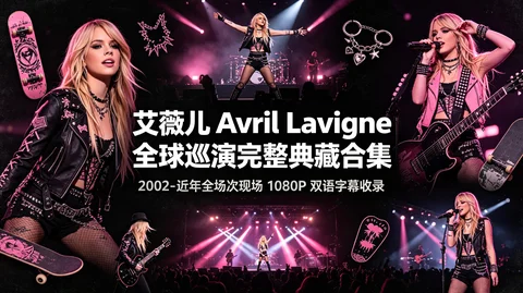 艾薇儿全球巡演全年代高清Live 官方饭制双语字幕典藏包【13.8GB】 艾薇儿全球巡演全年代高清Live 官方饭制双语字幕典藏包【13.8GB】