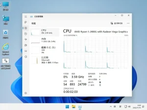 Windows 11 Pro/PW专业版 64位 轻度精简版  [1.55G]