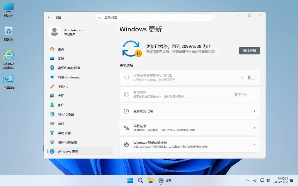 Windows11 26H1 x64 专业版 深度精简版 [1.72GB]