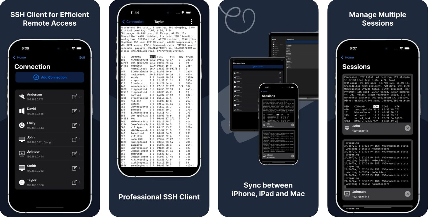 【IOS】Terminux: SSH Client  SSH 免费应用