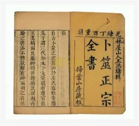 【电子书】鬼谷正宗源流天机卜筮全书