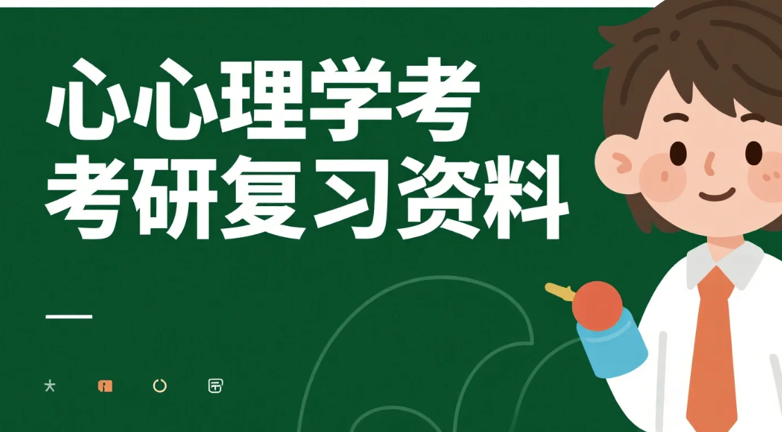 【教程】心理学考研复习资料 pdf/flv