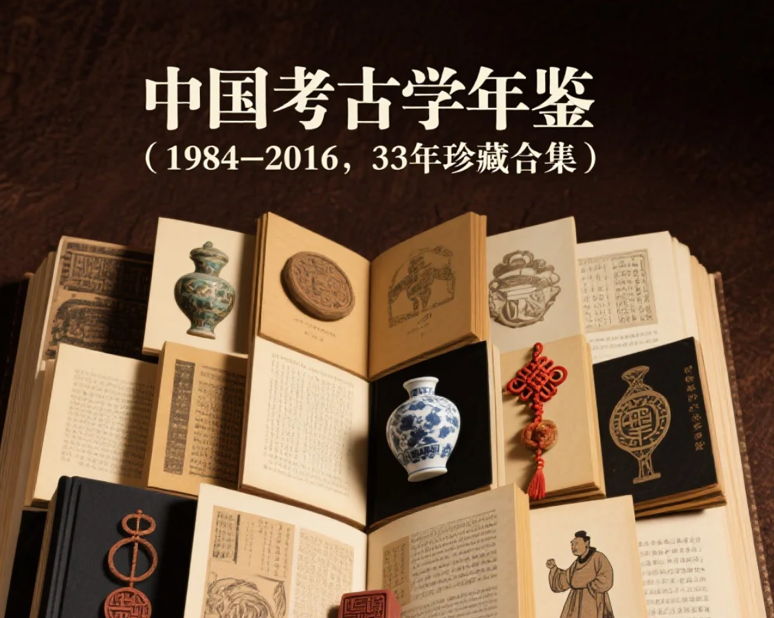 【资料】中国考古学年鉴（1984-2016，33年珍藏合集）pdf  [1.2GB]