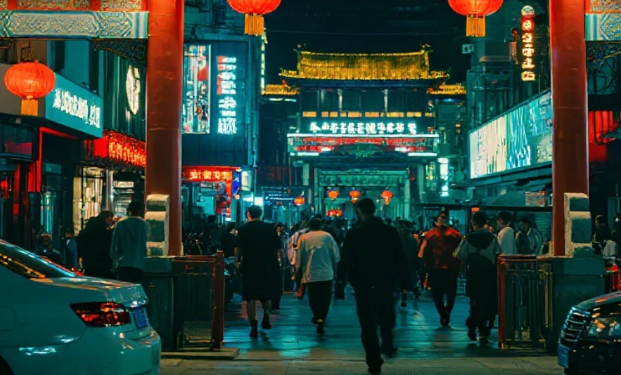 【素材】实拍 深圳 广州 西安 酒吧夜景 视频4K mp4 [29G]