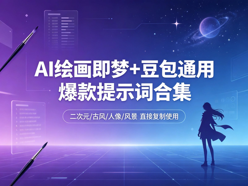 即梦 + 豆包通用上万组关键词【2.8GB】  