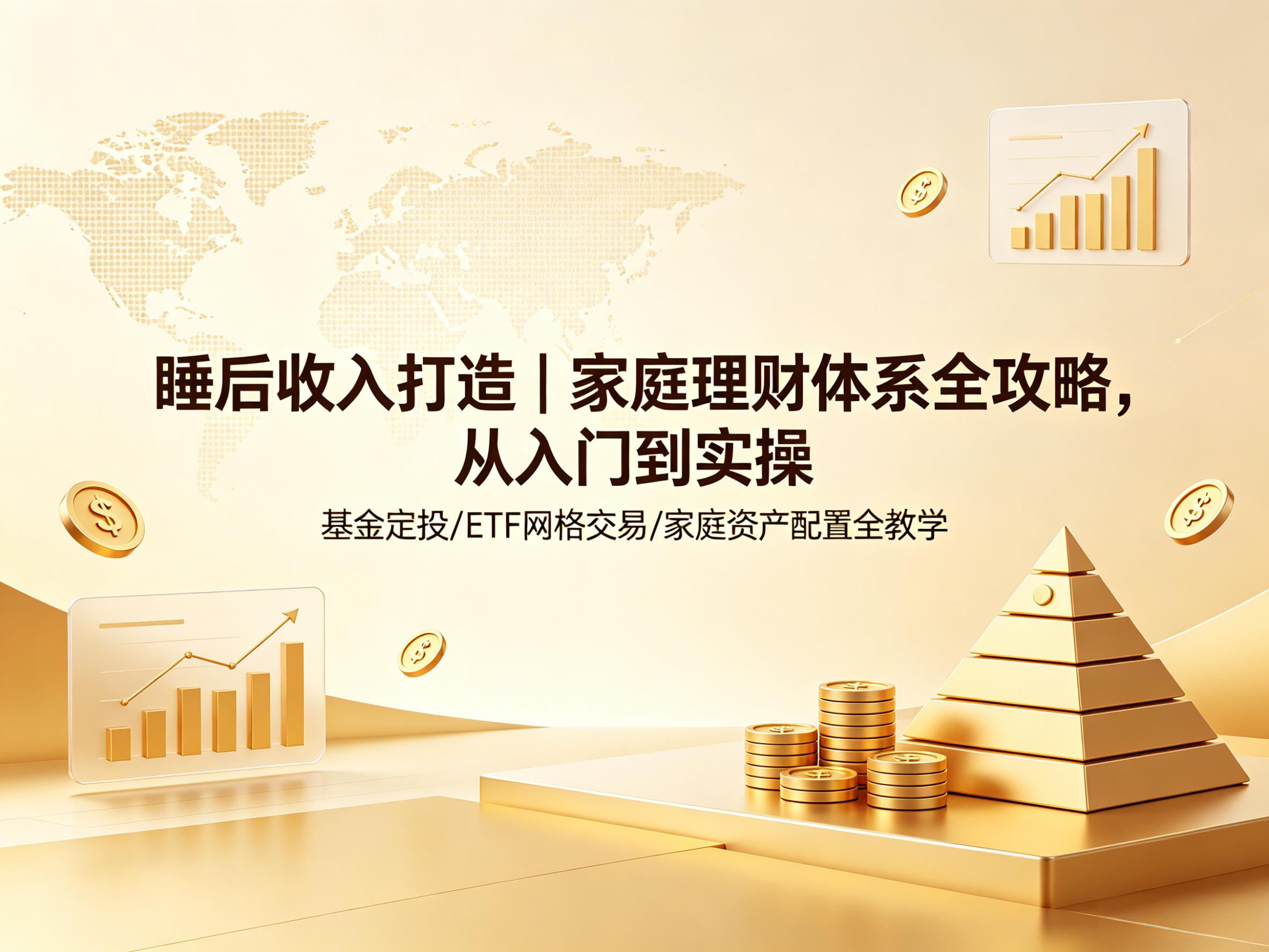 睡后收入打造|家庭理财体系全攻略,从入门到实操【2.6GB】 睡后收入打造|家庭理财体系全攻略,从入门到实操【2.6GB】