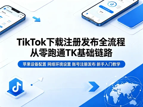 从零跑通 TikTok 设备配置到发布全攻略【192.5MB】