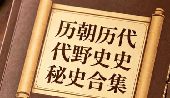 历朝历代野史秘史合集 pdf [53.1MB]